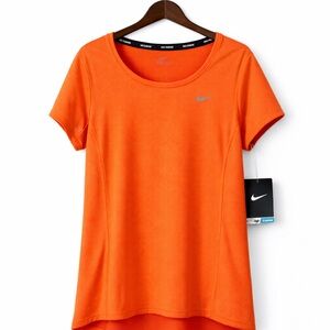 Nike Women's Bright Orange Short Sleeve Tee